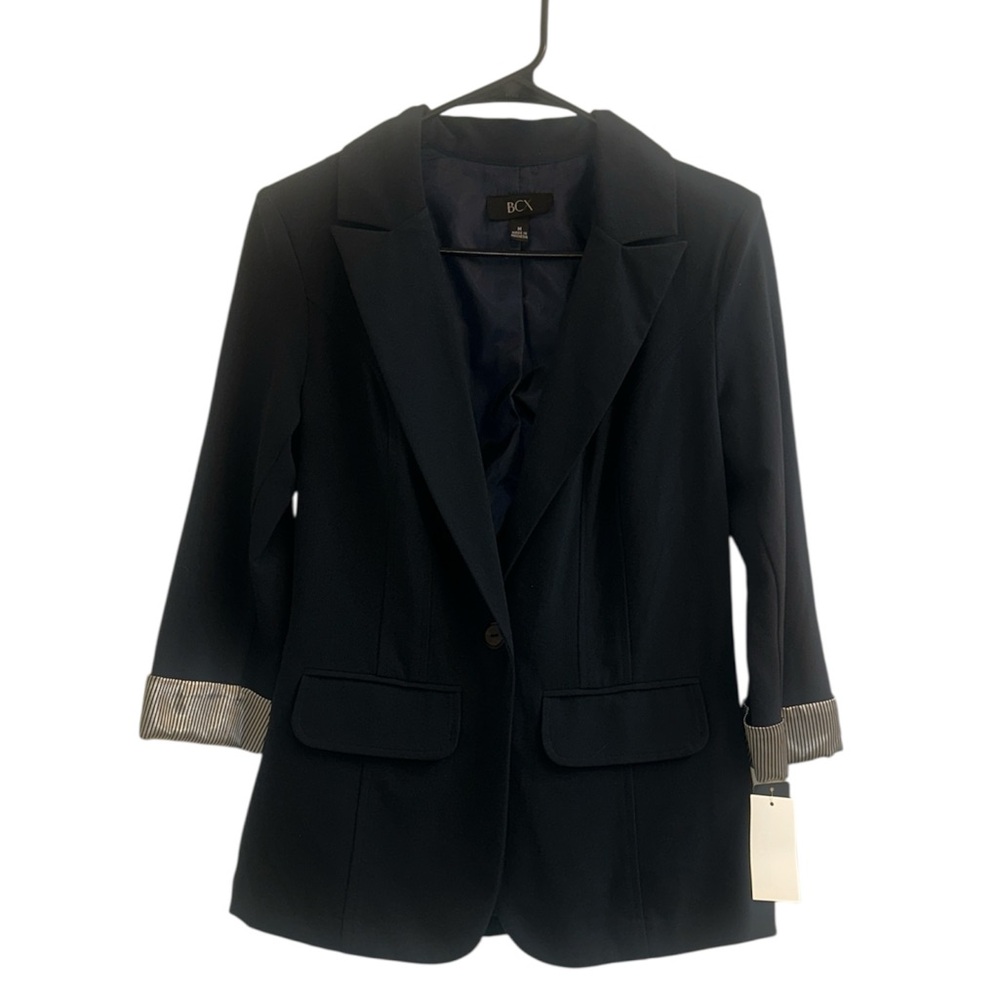 Brand New With Tag BCX Women's Blue Blazer Size Medium